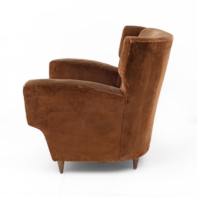 1950s Vintage Italian Chairs by Melchiorre Bega, 1950s, Set of 2 For Sale - Image 5 of 12