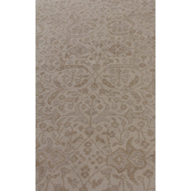 Vith Ivory Hand knotted Wool Area Rug - 8'x10' For Sale In Los Angeles - Image 6 of 8