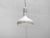 Simple Space Age pendant lamp from the renowned manufacturer Staff. The lamp is divided into two parts. The upper hood of...
