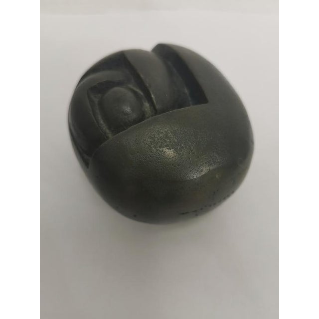 Uni Vers Oeuf Bronze Sculpture by Szekely, 1990s For Sale - Image 9 of 9