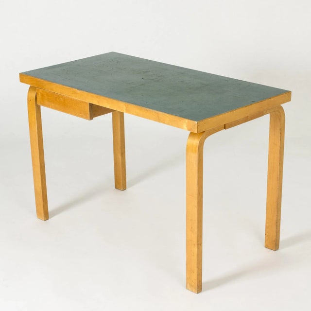 Vintage Birch Desk by Alvar Aalto for Artek, 1930s For Sale - Image 11 of 11
