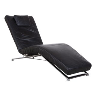 Jeremiah Chaise Lounge in Leather from Koinor For Sale