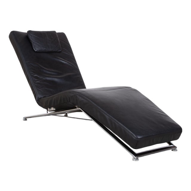 Jeremiah Chaise Lounge in Leather from Koinor For Sale