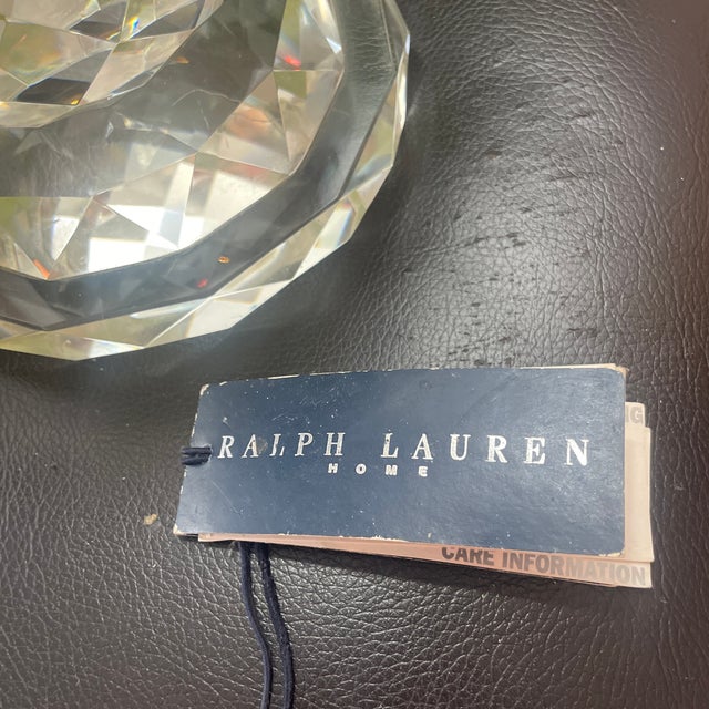 Transparent Ralph Lauren Daniela Crystal Table Lamp For Sale - Image 8 of 10