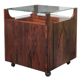 Cubobar Bar Cart by Bruno Munari for Stildomus, Italy, 1960s For Sale