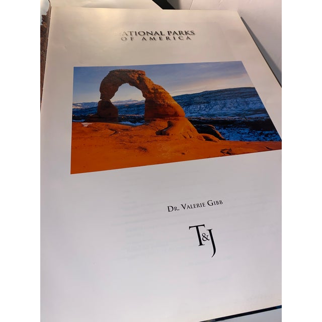 Brown Coffee Table Book. "National Parks of America, by Dr Valerie Gibbs Copyright 2007 ,Taj Books International LLP For Sale - Image 8 of 12