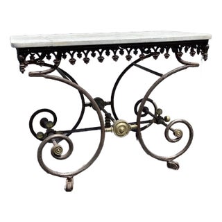 Late 19th Century French PatisserieTable For Sale
