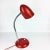 Bauhaus Red Metal Table Lamp, 1950s For Sale - Image 4 of 13