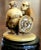 Bone Exquisite Hand Carved Netsuke Figurine of Two Men Travelers For Sale - Image 7 of 12