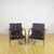 Armchairs in Wood and Imitation Leather from Mobil Girgi, 1960s, Set of 2 For Sale - Image 4 of 18