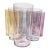 Iridescent Art Nouveau Tumblers- Set of Six For Sale