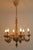 Florentine chandelier Hand-carved Made in Italy, 1970s Diameter 60 cm Height 95 cm 6 x E14 sockets Exceptionally detailed...