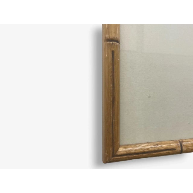 Chinese Export, Ink & Graphite, Vintage Chinese Wall Decorations, Bamboo, 1930s For Sale - Image 10 of 12