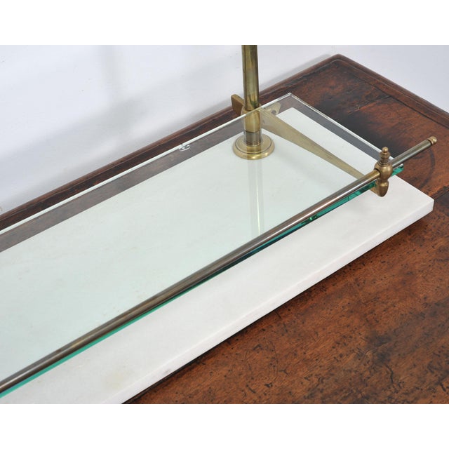 French Bronze Marble Patisserie Pastry Shelf Display Stand For Sale - Image 9 of 18