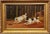 Brown Pair of Terriers Chasing a Rat 19thc. Oil Painting Attributed to George Armfield For Sale - Image 8 of 8