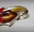 Mid 20th Century Murano Sommerso Glass Centerpiece, Multicolored Italian Art Glass For Sale - Image 5 of 18