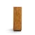 Henredon Henredon Campaign Mid Century Oak and Brass Highboy Dresser Armoire For Sale - Image 4 of 10
