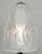 Metal Degue French Art Deco Table Lamp 1930s - Floral Glass & Nickeled Bronze For Sale - Image 7 of 9