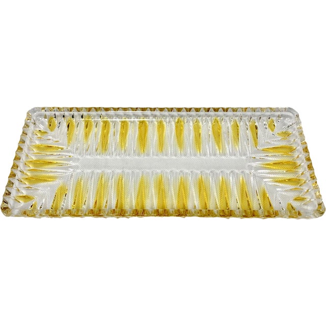 Crystall Cake Tray from Walther, 1970s, Set of 2 For Sale - Image 9 of 9