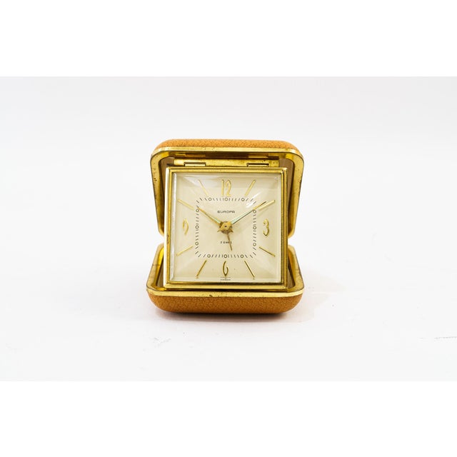 Travel Alarm Clock from Europa, 1950s For Sale - Image 9 of 9
