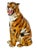 Ceramic Large Vintage Italian Hand Made Glazed Ceramic Tiger Sculpture, 1980s For Sale - Image 7 of 7