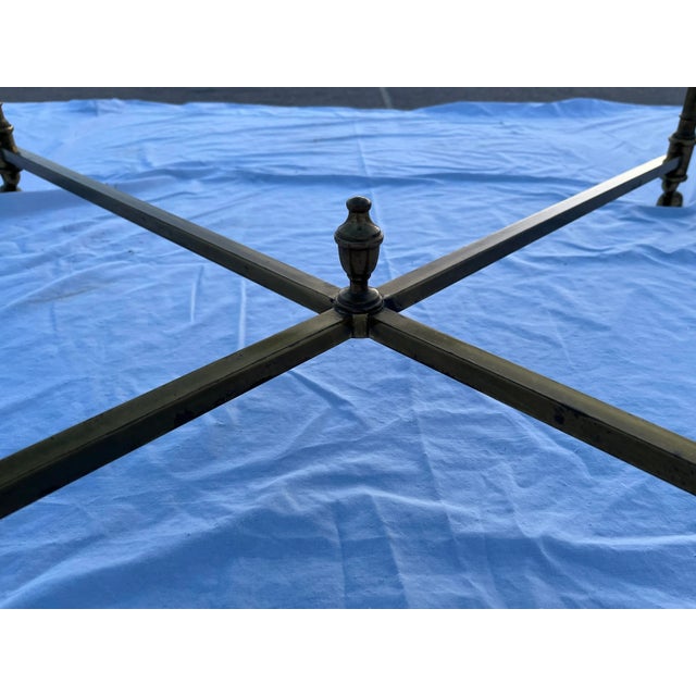 Brass Hoofed Foot Coffee From Mastercraft For Sale - Image 11 of 13