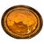 Large Antique Hand-Hammered Copper Tray with Fluted Border, 22 Inch For Sale - Image 14 of 17