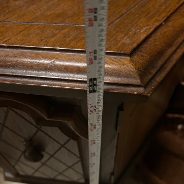 1970s 1970s Retro Shape Wooden Side Table For Sale - Image 5 of 6