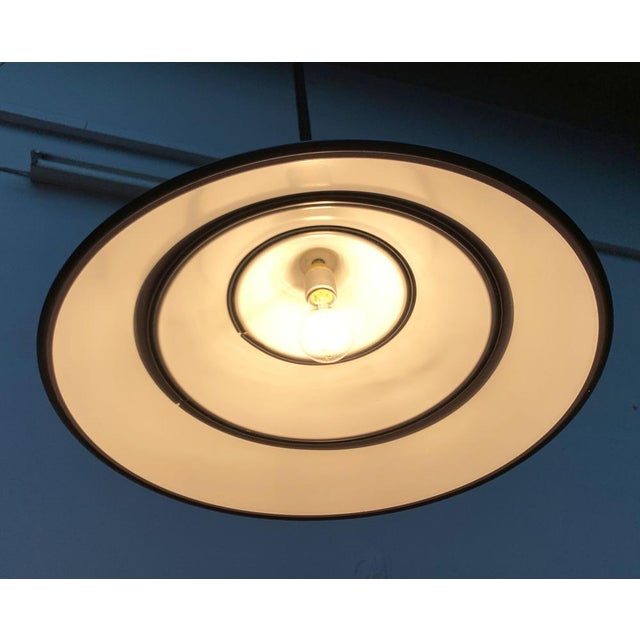 Mid-Century Space Age Italian Pendant Lamp, 1960s For Sale - Image 6 of 18