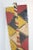 Tribal Powerful Primitive Tall African Wood Carved Polychromed Mask For Sale - Image 3 of 8