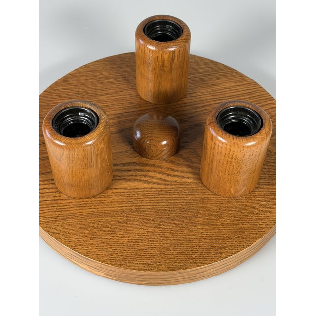 Brutalist Ceiling Lamp, Germany, 1970s For Sale - Image 6 of 10