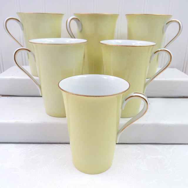 Vintage Noritake Coffee Mugs Set of 6 Chairish