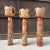 Wood Vintage Traditional Japanese Tsuchiyu Kokeshi Figurines, 1960s, Set of 3 For Sale - Image 7 of 10