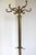 Mid-Century Modern Italian Hollywood Regency Brass and Marble Hall Tree Coat Rack with Twisted Column, 1950s For Sale - Image 3 of 14