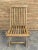 1960s Teak Folding Deck Chair with Slat Back from Scan Com, 1960s For Sale - Image 5 of 15