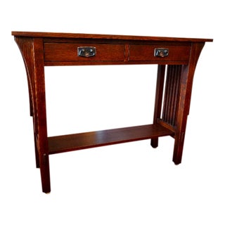 Stickley Wooden Console Table // #31 For Sale