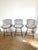 Late 20th Century Authentic Knoll "Bertoia" Black Bar Stools - Set of 3 For Sale - Image 10 of 14