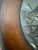 Hollywood Regency Vintage Leather & Antiqued Metal Side Table in the Style of Maitland-Smith For Sale - Image 3 of 12