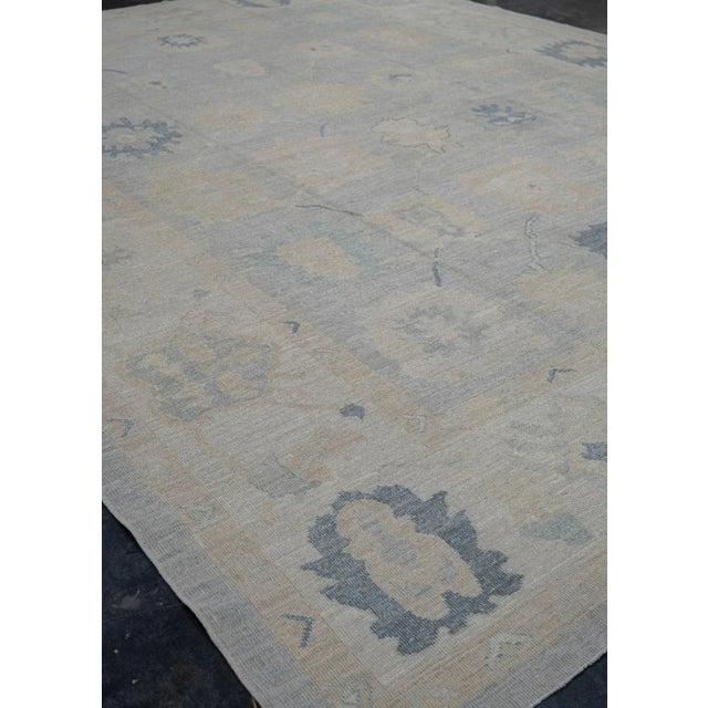 Early 21st Century Turkish Oushak Rug 13' x 17'1" For Sale - Image 5 of 6