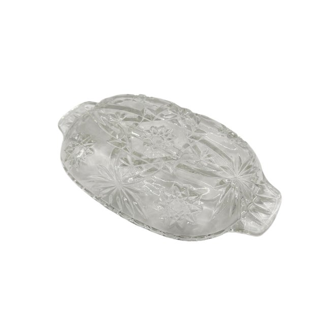 Vintage Kromex Glass and Chrome Divided Tray For Sale - Image 12 of 12