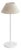 Alluna Cordless Led Lamp 14" - Ecru Linen Shade/White Base For Sale