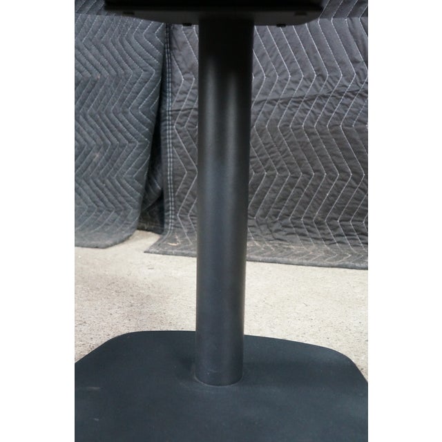 Late 20th Century Lerin Ceramic Faux Marble Modern Contemporary End Table 26" For Sale - Image 15 of 15