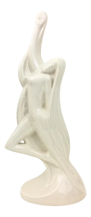 Vintage Haegar Goddess Ceramic Statue Sculpture