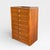 D-Scan Captain Line Teak Seven-Drawer Tallboy Dresser, Mid-Century Modern, Mid-Century, Brass For Sale - Image 14 of 18