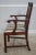 Chippendale Set of 6 Henkel Harris Model 107 Mahogany Dining Room Chairs For Sale - Image 3 of 12