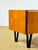 Black Low Scandinavian Teak Sideboard with Metal Compass Legs, 1960 For Sale - Image 8 of 17