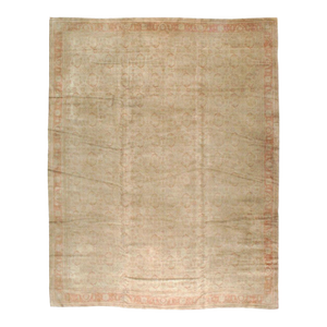 Galerie Shabab Collection Early 20th Century Turkish Oushak Large Carpet