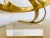Dan Murphy Dan Murphy (B.1942 Chicago) Gold Toned Ribbon Sculpture Dated 1986 For Sale - Image 4 of 13