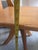 Industrial Vintage Child's Swivel Adjustable Desk Chair Wood and Cast Iron For Sale - Image 3 of 12