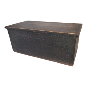 19thc Original Paint Decorated Box